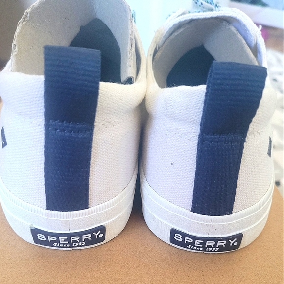 Sperry, Crest Vibe, White, Size 10 - Picture 3 of 5